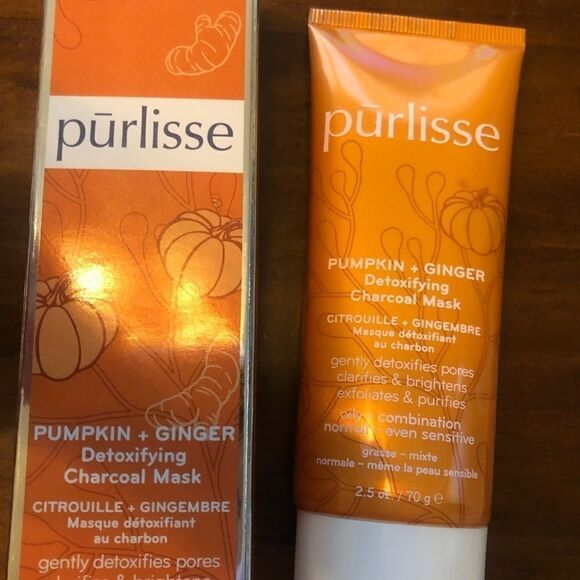 PUMPKIN + GINGER DETOXIFYING CHARCOAL MASK NEW - Picture 13 of 16